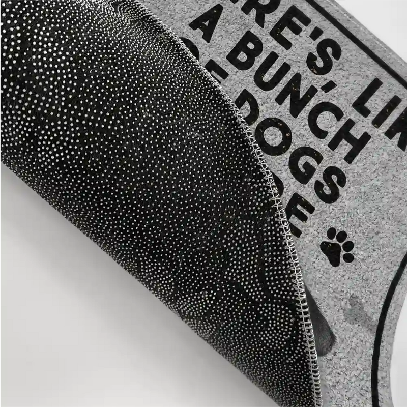 Dog Lovers,Pet Lovers,Funny - No Need To Knock We Know You're Here Dog - Personalized Doormat