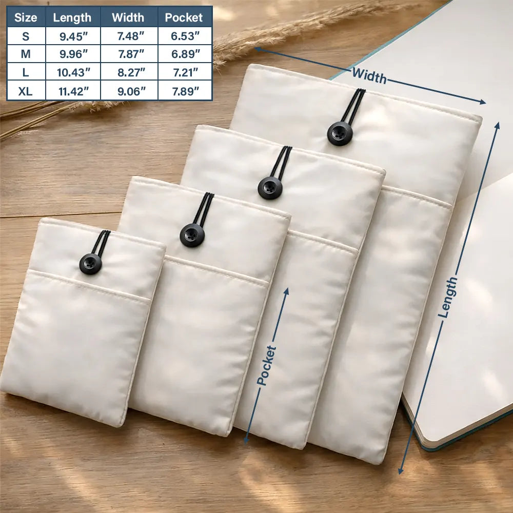 Reading, Gift For Yourself, Gift For Women, Happy - Just A Girl Who Loves Books Birth Month Flower - Personalized Book Sleeve