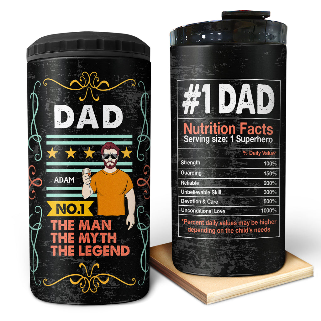 daddy nutritional facts father's day can cooler