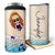 Life Is Better At The Beach - Gift For Yourself - Personalized Custom 4 In 1 Can Cooler Tumbler