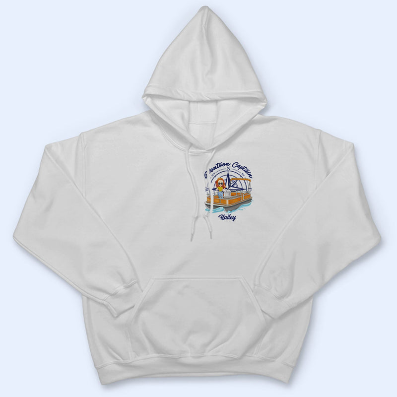 Capitaine de ponton - Cadeau pour les propriétaires de ponton - T-shirt personnalisé