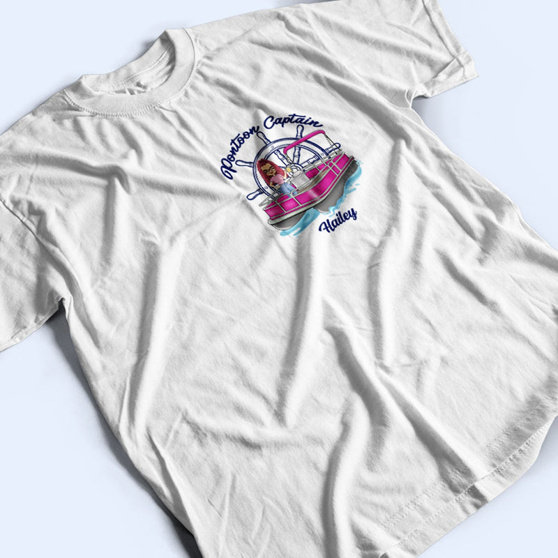 Capitaine de ponton - Cadeau pour les propriétaires de ponton - T-shirt personnalisé
