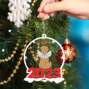 Dog Cat Pet - Christmas Gift For Pet Lovers - Personalized Custom Shaped Acrylic Ornament