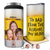 Custom Photo To Dad From The Reason You Drink - Personalized 4 In 1 Can Cooler Tumbler