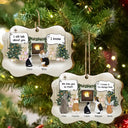 They Still Talk About You Memorial - Personalized Medallion Wooden Ornament