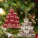 Christmas Presents - Personalized Wooden Cutout Ornament