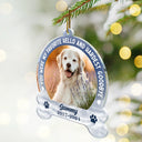 Memorial, Pet Lovers - Custom Photo Memorial You Would Have Lived Forever - Personalized Custom Shaped Acrylic Ornament