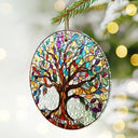 Family - Family Tree Of Life - Personalized Stained Glass Ornament