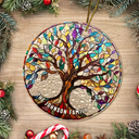 Family - Family Tree Of Life - Personalized Stained Glass Ornament