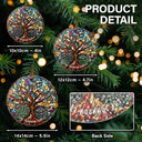 Family - Family Tree Of Life - Personalized Stained Glass Ornament