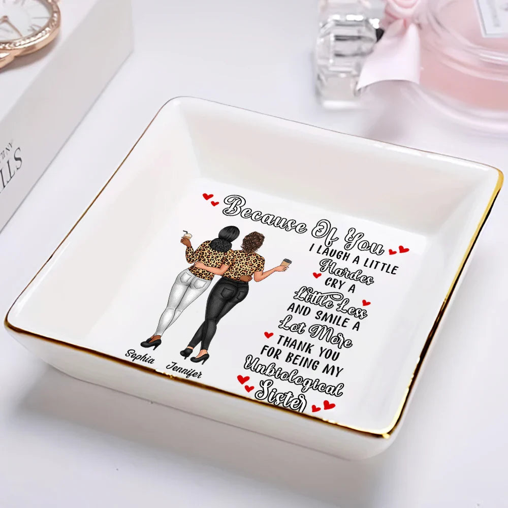 Gift For Bestie - I Hope We Are Friends - Personalized Ring Dish