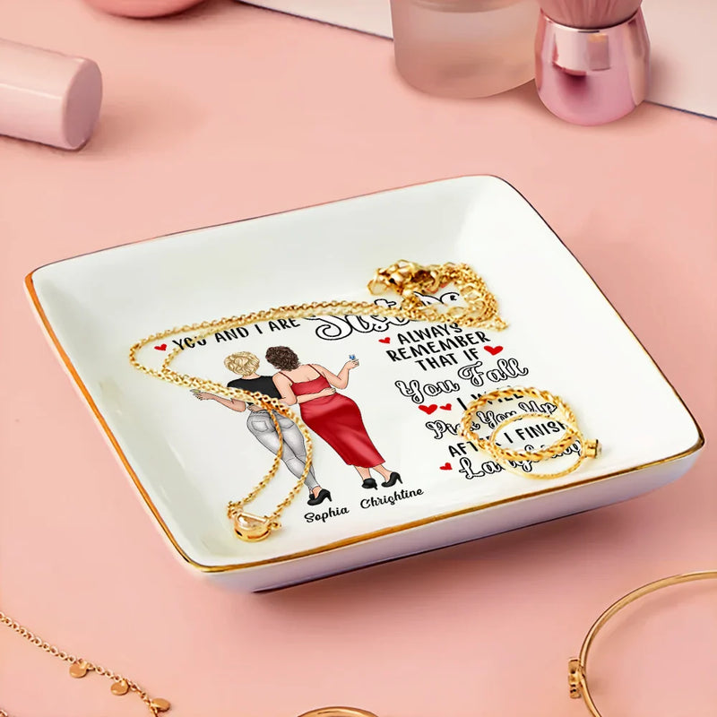 Gift For Bestie - I Hope We Are Friends - Personalized Ring Dish