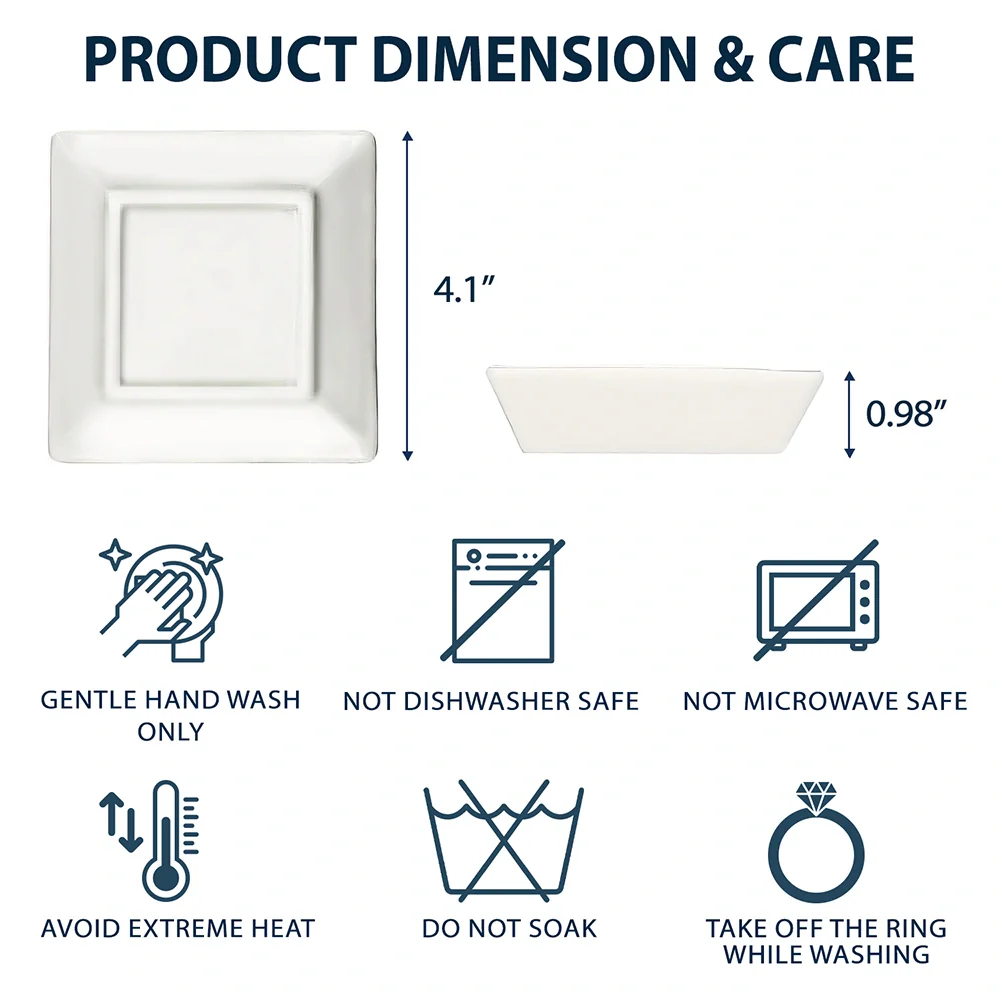 I Hope We Are Friends - Personalized Ring Dish