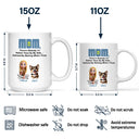 Dog Lovers, Dog Mom, Pet Lovers, Dog Dad - There's Nobody I'd Rather - Personalized Mug