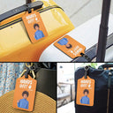 Travel,Custom Photo,Gift For Yourself,Gift For Women,Gift For Men - Custom Photo Do Not Touch My Luggage - Personalized Luggage Tag
