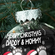 Christmas,New Dad,New baby,New Mom,Happy - Baby Expecting See You In 2026 - Personalized Ball Ornament