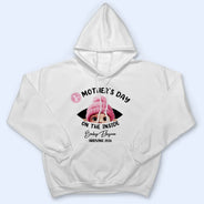 Pregnant Mom,Happy,Expecting Dad - Baby First Year On The Inside With Mom - Personalized Loungewear Set