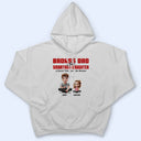 Gift For Father,Dad - Daughters (Adult),Happy - Badass Dad & Smartass Daughter - Personalized T Shirt