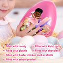 Easter,Happy,Gift For Kids,Parents - Ballerina Girl Alphabet - Personalized Fillable Egg