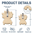 Gift For Couples,Gift For Husband,Gift For Wife,Married ,Wedding,Wedding Anniversary,Christmas,Love - Balloon Car Just Married Couple - Personalized Custom Shaped Car Visor Clip