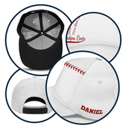 Sport Dad,Baseball,Gift For Father,Icon,Proud - Baseball Best Dad Ever - Personalized Classic Cap