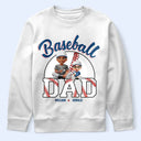 Gift For Father, Dad's Hobby, Sport Dad, Happy - Baseball Dad 3D Effect - Personalized T Shirt