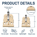 Gift For Father, Love, Baseball - Baseball Dad Behind Every Baseball Player - Personalized Custom Shaped Car Visor Clip