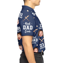 Gift For Father,Gift For Couples,Dad - Children,Dad's Hobby,Happy - Baseball Dad Best Dad Ever - Personalized Polo Shirt