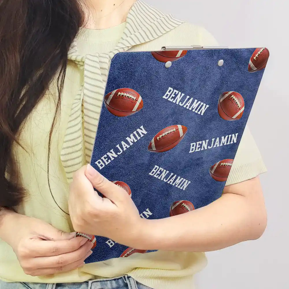 Gift For Yourself,Gift For Men,Teacher - Baseball Football Basketball Soccer Sport Coach - Personalized Acrylic Clipboard