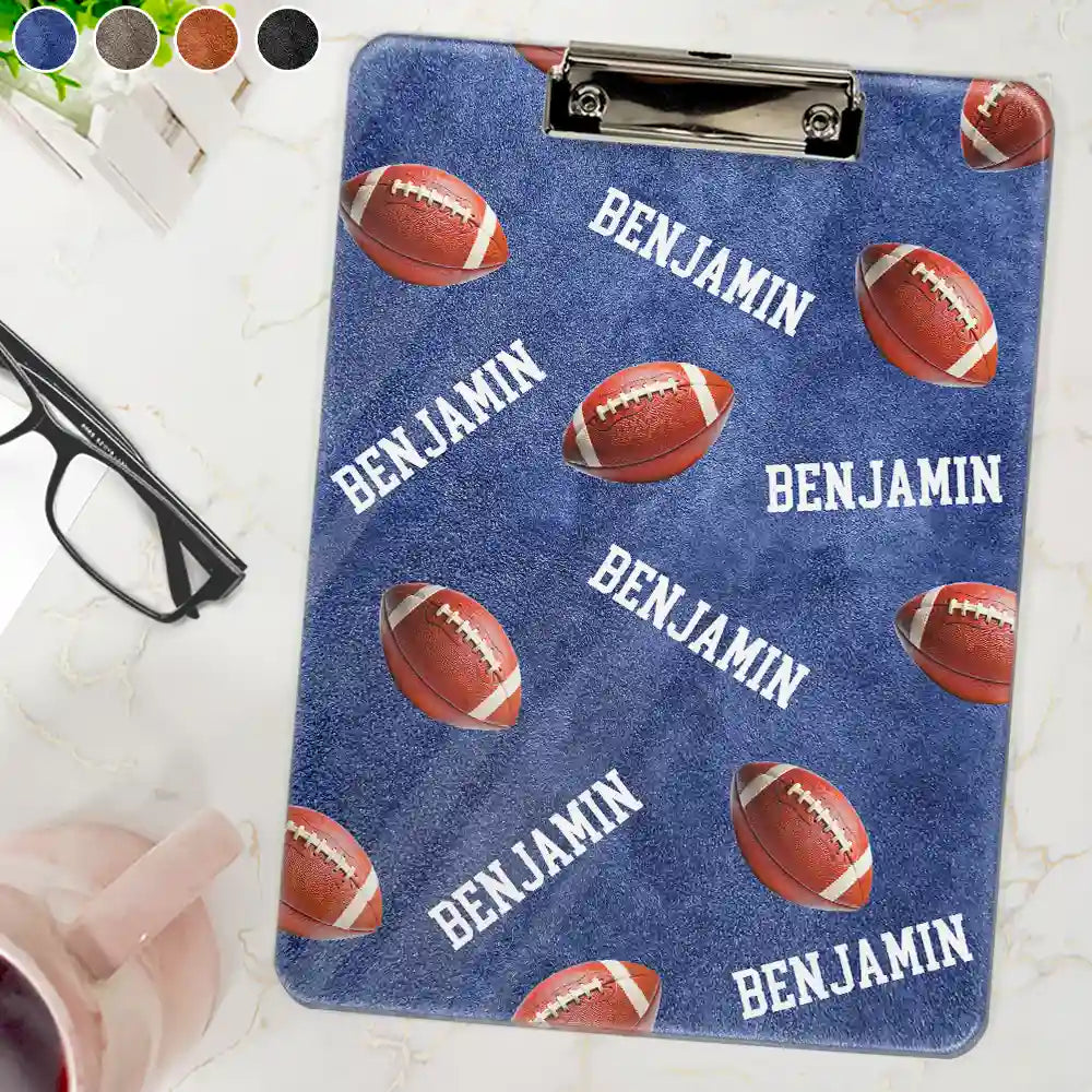 Gift For Yourself,Gift For Men,Teacher - Baseball Football Basketball Soccer Sport Coach - Personalized Acrylic Clipboard