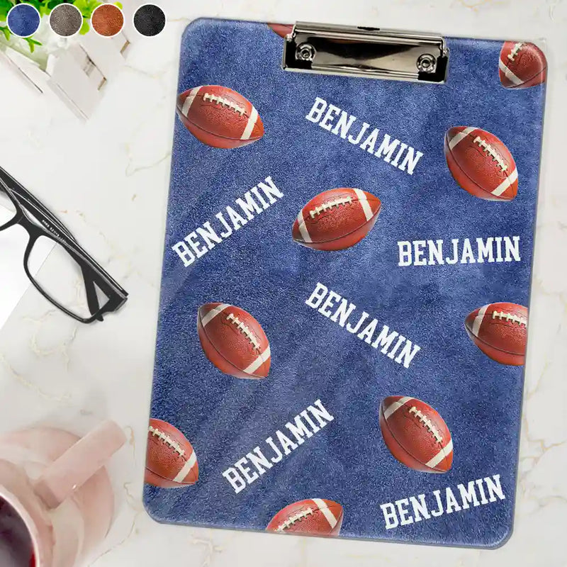 Gift For Yourself,Gift For Men,Teacher - Baseball Football Basketball Soccer Sport Coach - Personalized Acrylic Clipboard