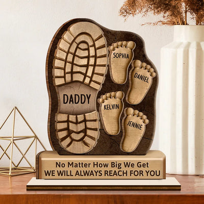 Custom Shaped 2-Layered Wooden Plaque