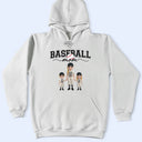 Gift For Wife,Gift For Mother,Gift For Grandma,Mom's Hobby,Sport Mom,Mom - Children,Happy,Baseball - Baseball Mom Kids - Personalized T Shirt