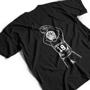 Gift For Father,Sport Dad,Happy,Basketball - Basketball Dad Mom Kids Backside - Personalized T Shirt
