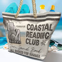 Summer,Reading,Gift For Yourself,Confident,Vector - Beach Book Club Reading Lovers - Personalized Beach Bag