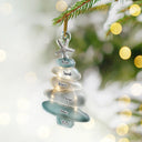 Family,Pet Lovers,Pet Mom,Pet Dad,Pet Couple,Dog Lovers,Dog Couple,Dog Mom,Dog Dad,Cat Lovers,Cat Mom,Cat Dad,Cat Couple,Happy,Single Mom,Single Dad,Gift For Grandpa,Gift For Grandma,Gift For Grandkids,Top Market,Christmas - Beach Stones Family Christmas - Personalized Custom Shaped Acrylic Ornament