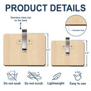 Bear Family Forest Style - Personalized Custom Shaped Car Visor Clip