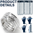 Beautiful Custom Jewelry For Grandma And Mom - Personalized Heart Stacking Rings