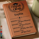 Graduation,Gift For Yourself,Gift For Daughter,Gift For Son,Gift For Kids,Gift For Bestie,Happy - Behind You All Memories Congrats Grad - Personalized Hardcover Journal