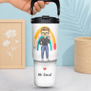Teacher, Back To School - Behind Every Child Teacher - Personalized 30oz Tumbler With Handle