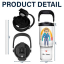 Teacher, Back To School - Behind Every Child Teacher - Personalized 30oz Tumbler With Handle