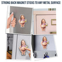 Gift For Couples,Gift For Husband,Gift For Wife,Gift For Girlfriend,Gift For Boyfriend,Gift For Women,Gift For Men,Gift For Mother,Gift For Grandpa,Gift For Father,Gift For Grandma,Gift For Grandparents,Summer,Non-Eng,Photo,Humorous - Custom Photo Belly Out For Summer - Personalized Squishy Acrylic Fridge Magnet