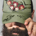 Gift For Father,Happy,Gift For Grandpa - Best Dad Ever - Personalized Mesh-back Casual Cap