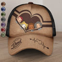 Gift For Father,Happy,Gift For Grandpa - Best Dad Ever - Personalized Mesh-back Casual Cap