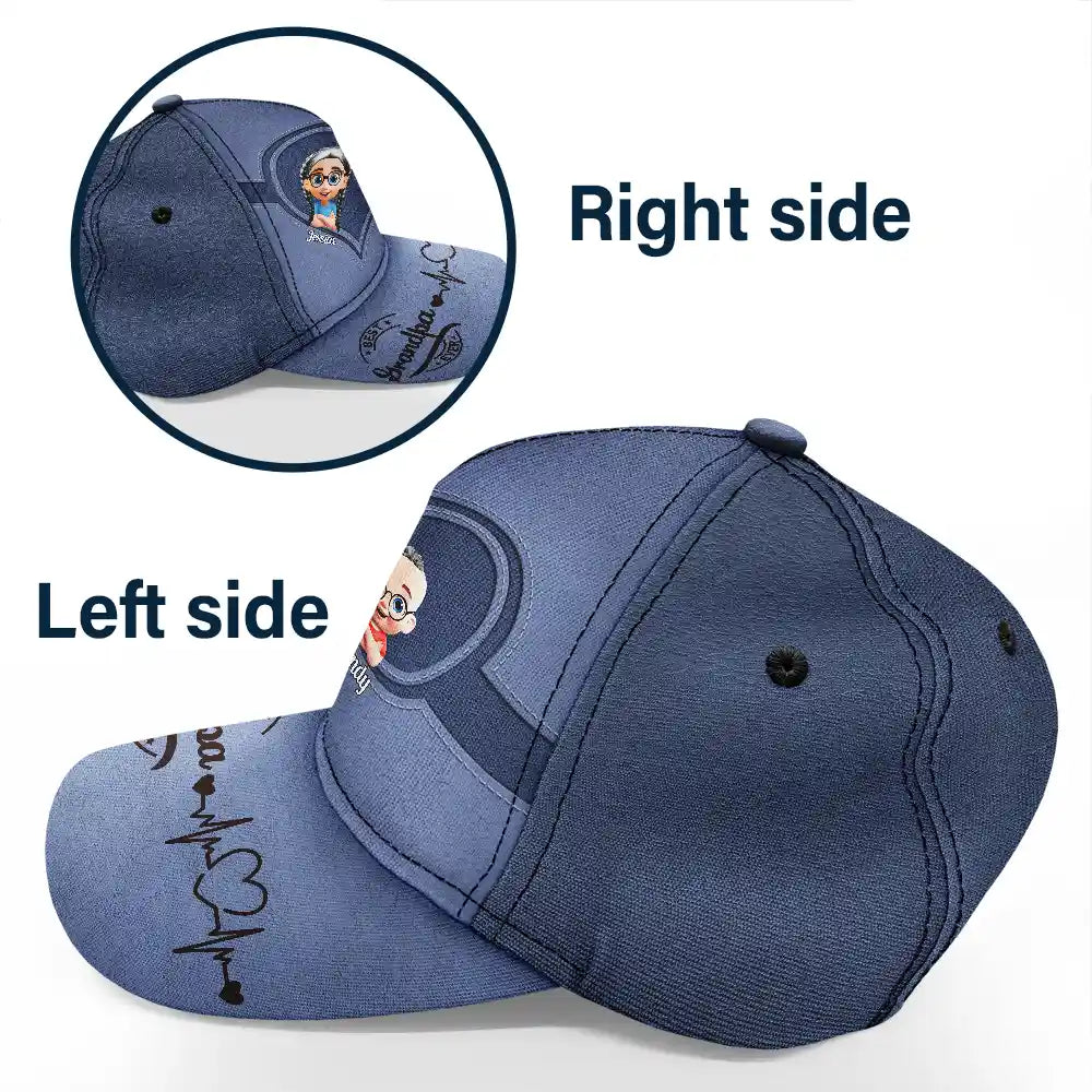 Gift For Father, Dad - Children, Happy - Best Dad Ever 3D Crossed Arms - Personalized Classic Cap