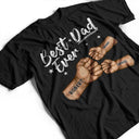 Gift For Father, Gift For Grandpa, Happy - Best Dad Grandpa Ever Fist Bump - Personalized T Shirt 