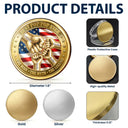 Top Market, Gift For Father, Gift For Grandpa, Gift For Men, Happy, con - Best Dad Grandpa Ever Fist Bump With Kids - Personalized Coin