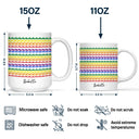 Gift For Couples,Gift For Husband,Gift For Wife,Gift For Boyfriend,Gift For Girlfriend,LGBT,Gift For Yourself,Gift For Women,Gift For Men,Love,Funny - Love Whoever You Want Hidden Message - Personalized Mug