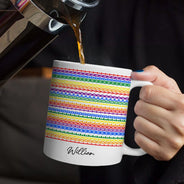 Gift For Couples,Gift For Husband,Gift For Wife,Gift For Boyfriend,Gift For Girlfriend,LGBT,Gift For Yourself,Gift For Women,Gift For Men,Love,Funny - Love Whoever You Want Hidden Message - Personalized Mug