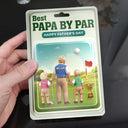 Happy,Sport Dad,Golf,Gift For Father,Gift For Men - Best Daddy By Par - Personalized Custom Shaped Acrylic Plaque